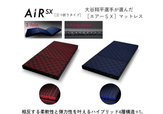 エアーSX］マットレス （三ツ折りタイプ） | マットレス・敷き  