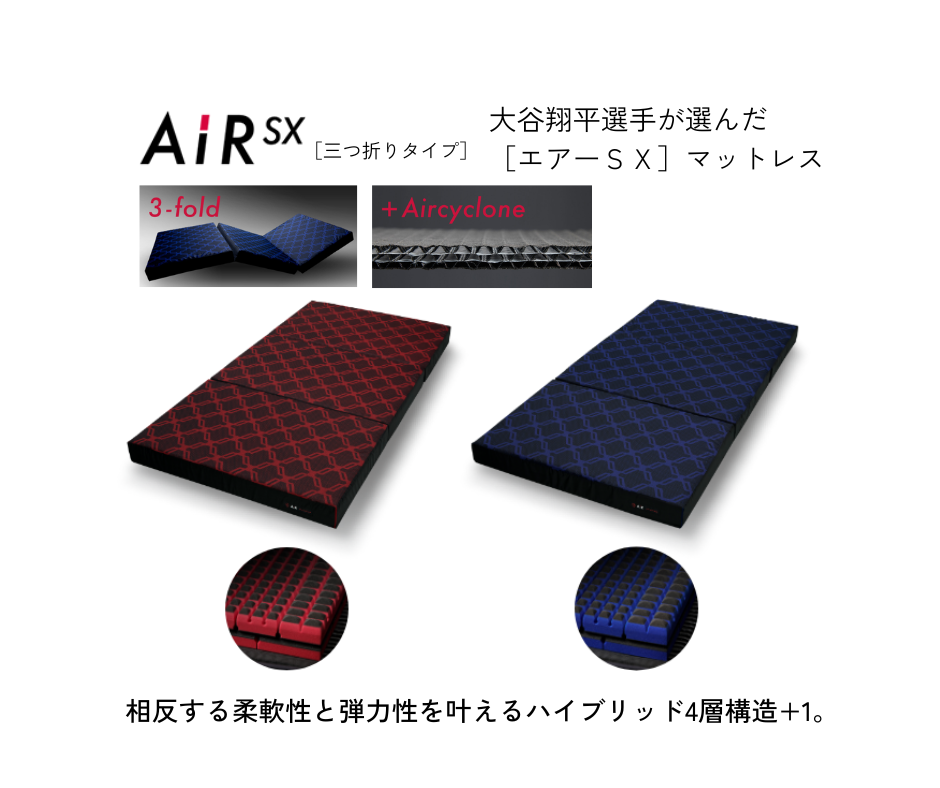 西川マットレス [エアーSX-H］ハードタイプ(三つ折り) エアーSX  
